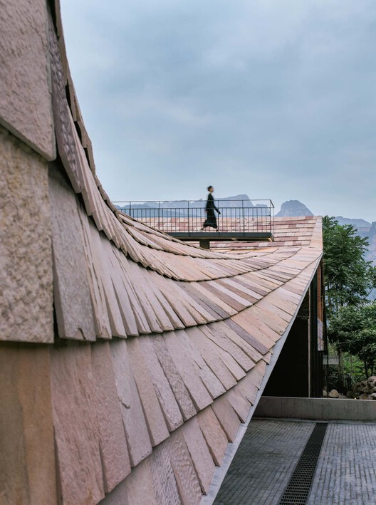 Taihang Xinyu Art Museum / Wang Chong Studio - Exterior Photography